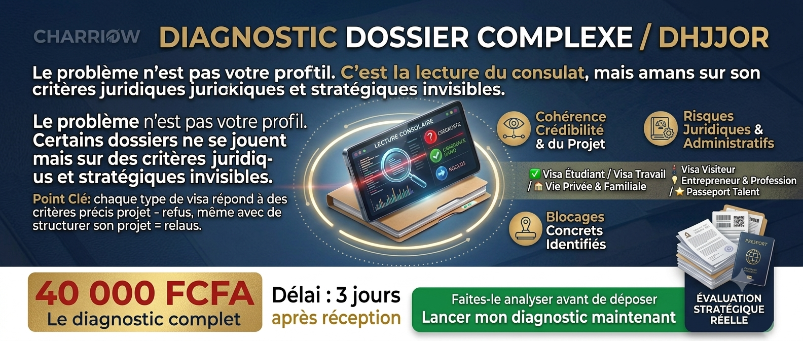 Diagnostic Visa Long Séjour – Dossiers Complexes